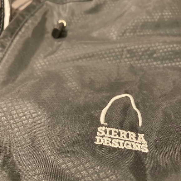 Sierra Designs Black Wind Breaker / Rain Jacket XXL - Picture 3 of 9
